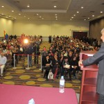 AMLO en asamblea Monterrey, NL