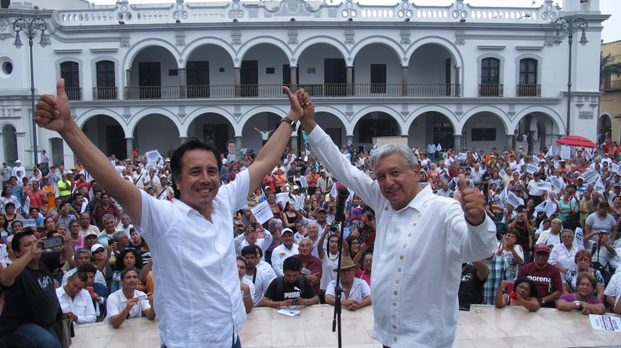 MORENA ganará Veracruz con Cuitláhuac García que es honesto, a diferencia  de Héctor Yunes y Miguel Ángel Yunes: AMLO – AMLO