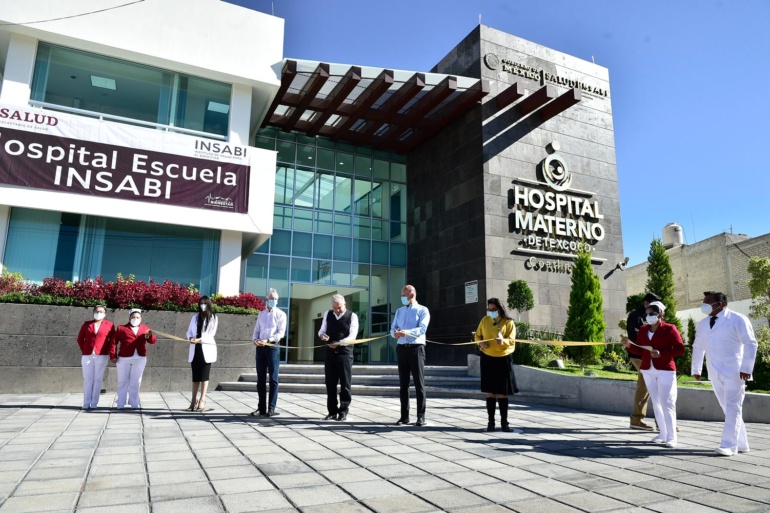 22-11-2020 INAUGURACION DEL HOSPITAL MATERNO DE TEXCOCO ESTADO DE MEXICO FOTO 010