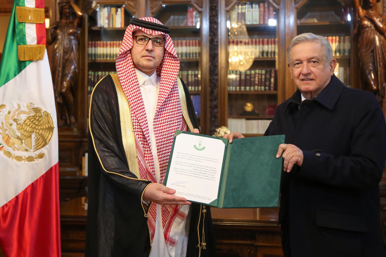 Haytam bin Hassan bin Mohammed Al-Malki, embajador del Reino de Arabia Saudita