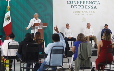 29-04-2022 Conferencia de prensa matutina - Quintana Roo - Foto 10