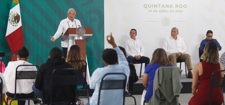 29-04-2022 Conferencia de prensa matutina - Quintana Roo - Foto 10