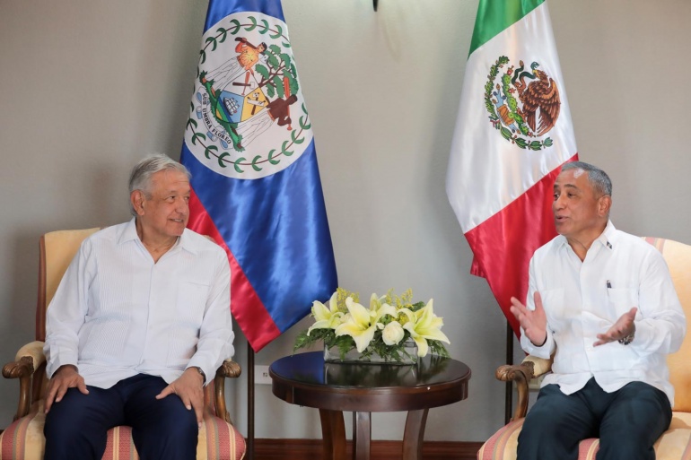 07-05-2022 MENSAJE DE LOS PRESIDENTES DE MEXICO Y EL PRIMER MINISTRO DE BELICE FOTO 3