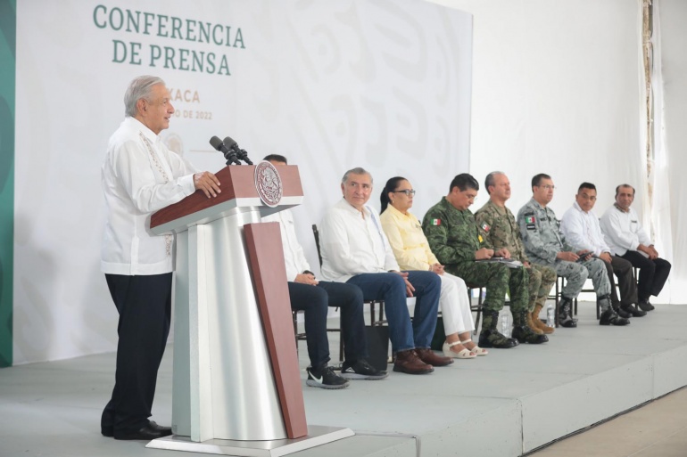 10-06-2022 Conferencia de prensa matutina - Oaxaca - Foto 06