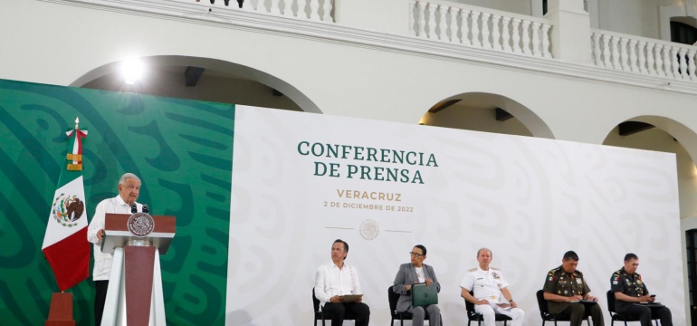 02-12-2022 Conferencia de prensa matutina - Veracruz - Foto 01