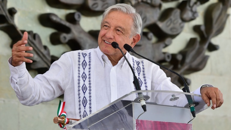 2023-03-21 Presidente AMLO - 217 Aniversario del Natalicio de Benito Juarez - Oaxaca - Foto 20