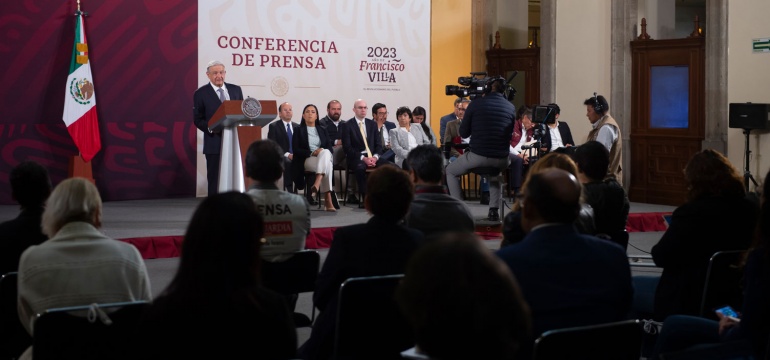 2023-03-29 Conferencia de prensa matutina - Palacio Nacional - Foto 12