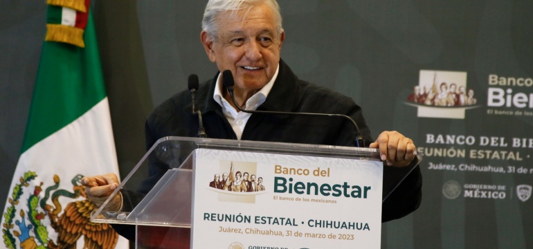 2023-03-31 Presidente AMLO - Reunion Bienestar - Chihuahua - Foto 8