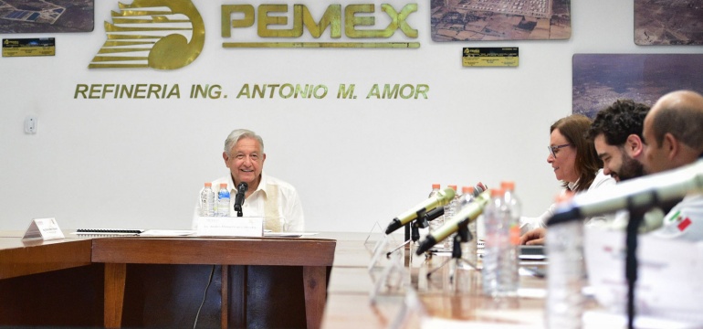 2023-05-12 Presidente AMLO - Refineria Salamanca - Foto 04