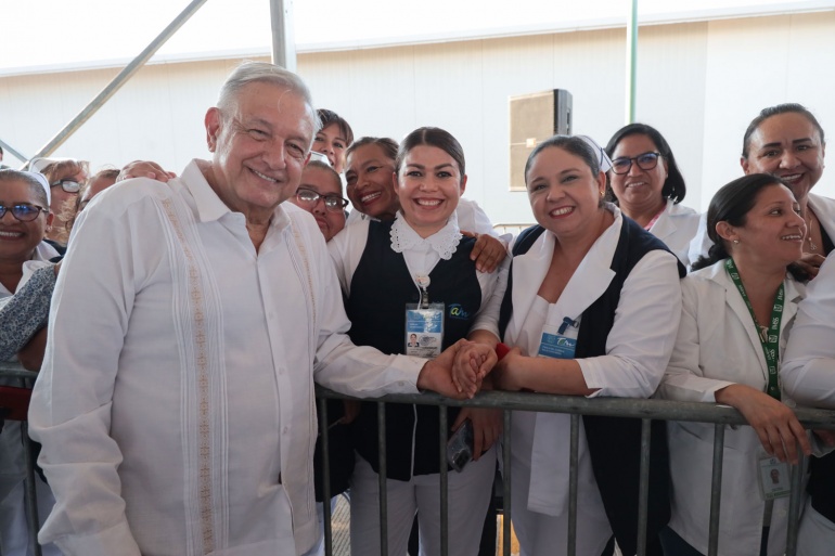 2023-05-31 Presidente AMLO - IMSS Bienestar - Tamaulipas - Foto 9