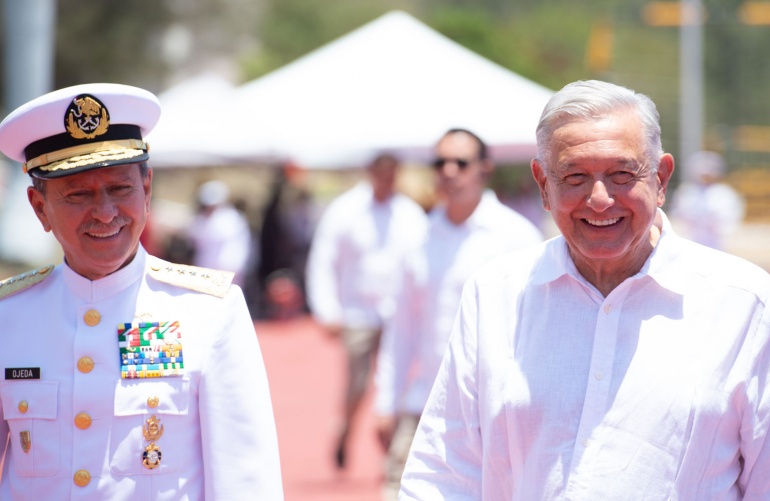 2023-06-01 Presidente AMLO - Dia de la Marina - Tamaulipas - Foto 16