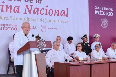 2023-06-01 Presidente AMLO - Dia de la Marina - Tamaulipas - Foto 7