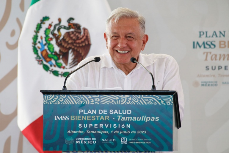 2023-06-01 Presidente AMLO - IMSS Bienestar - Tamaulipas - Foto 1