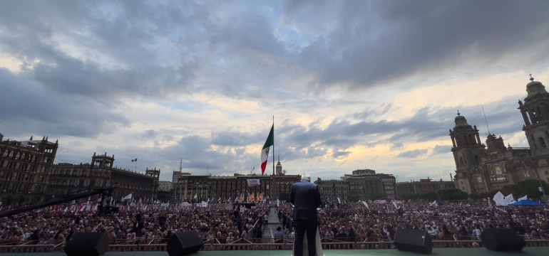 2023-07-01 Presidente AMLO - 5 años del triunfo historico democratico del pueblo de Mexico - Foto 06