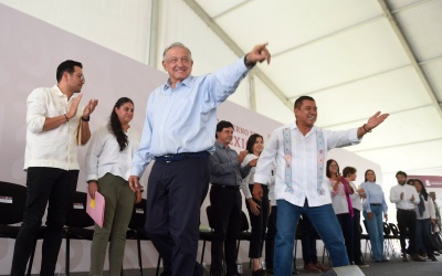 2023-10-01 Presidente AMLO - Programas para el Bienestar - Ixtapaluca - Estado de Mexico - Foto 05