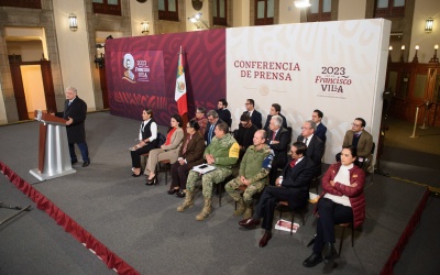 2023-11-01 Conferencia de prensa matutina - Palacio Nacional - Foto 06