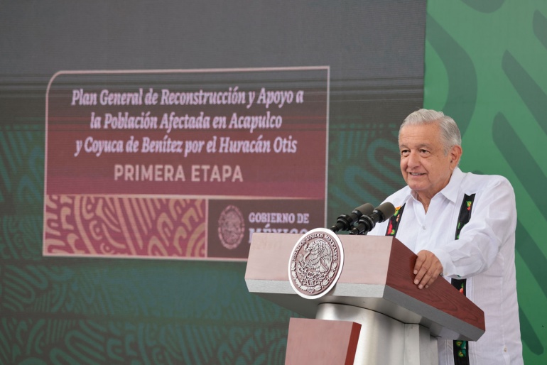 2023-11-23 Presidente AMLO - Conferencia de prensa matutina - Acapulco - Guerrero - Foto 01