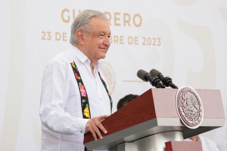 2023-11-23 Presidente AMLO - Conferencia de prensa matutina - Acapulco - Guerrero - Foto 18