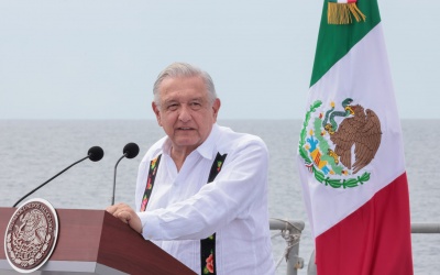 2023-11-23 Presidente AMLO - Dia de la Armada de Mexico - Guerrero - Foto 01