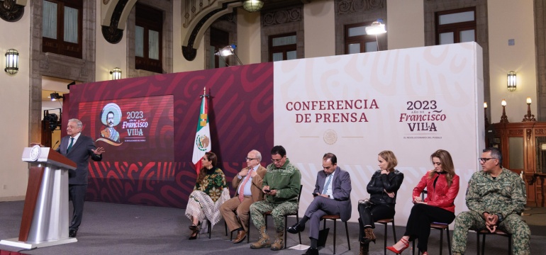 2023-12-04 Conferencia de prensa matutina - Palacio Nacional - Foto 12