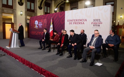 2023-12-13 Conferencia de prensa matutina - Palacio Nacional - Foto 02