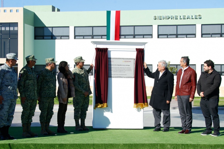 2023-12-16 Presidente AMLO - Inauguracin de las instalaciones del 16 Regimiento de Caballeria Motorizado - Tamaulipas - Foto 10