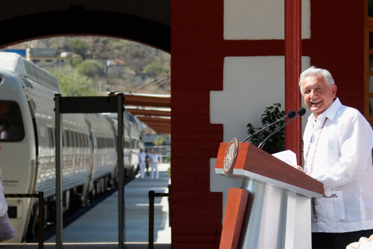 2023-12-22 Presidente AMLO - Inauguracion del Tren de Pasajeros del Istmo - Oaxaca - Foto 15
