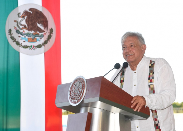 2024-01-26-Presidente-AMLO-Acueducto-Adolfo-Lopez-Mateos-Xpujil-Campeche-Foto-01