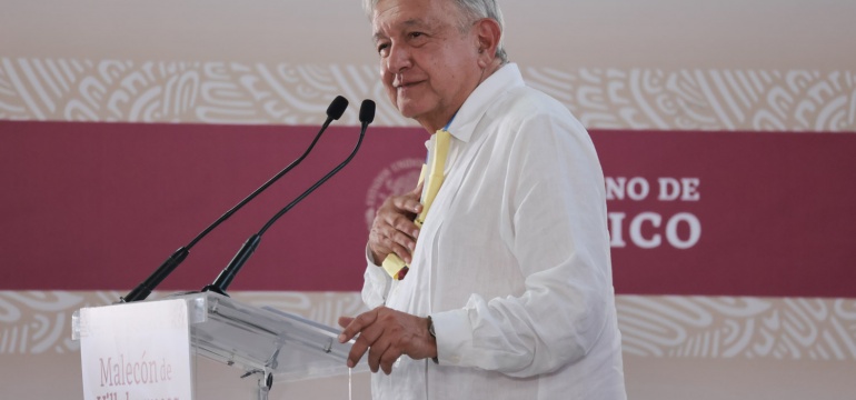 2024-02-02 Presidente AMLO - Malecon de Villahermosa - Tabasco - Foto 06