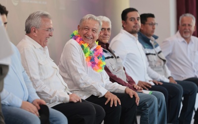 2024-02-23 Presidente AMLO - Inauguración de Acueducto - Sinaloa - Foto 02