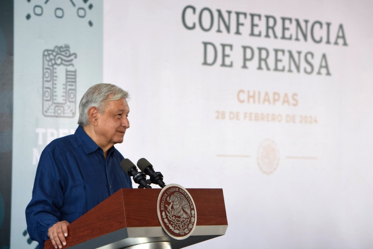 2024-02-28 Conferencia de prensa matutina - Chiapas - Foto 08