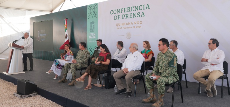2024-02-29 Conferencia de prensa matutina - Quintana Roo - Foto 02