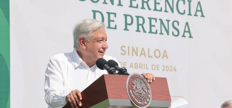 2024-04-08 Conferencia de prensa matutina - Sinaloa - Foto 07